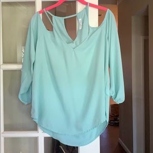 Socialite Cold Shoulder Top